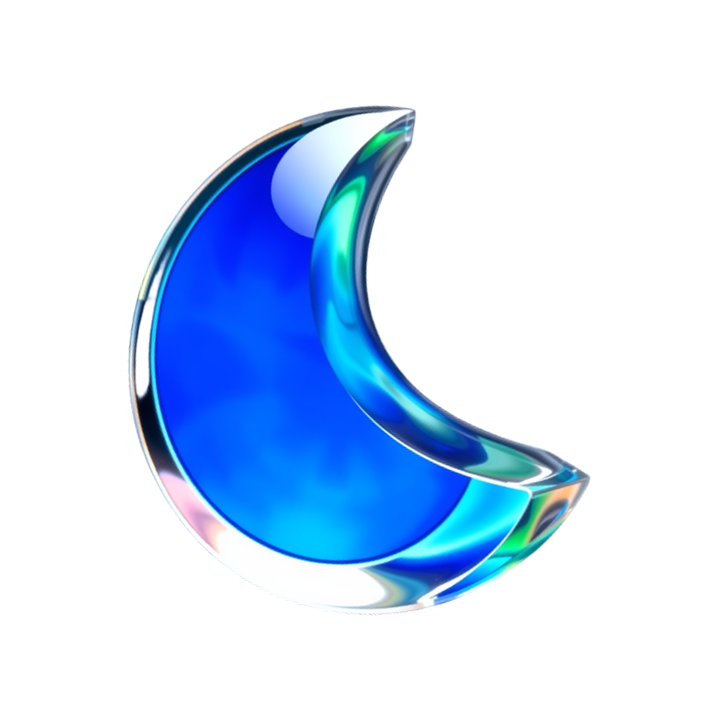 3D moon